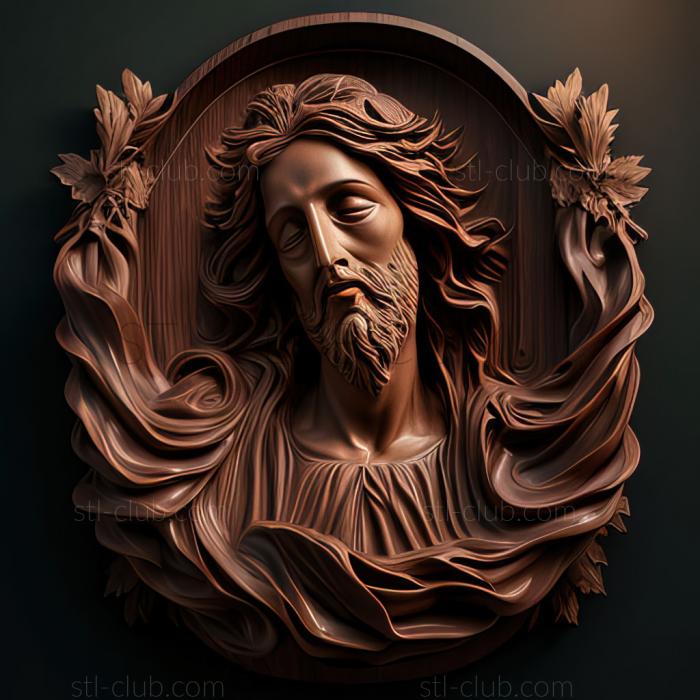 3D model st jesus (STL)